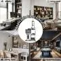 1pc 11 Bottle Wine Bakers Rack, 5 Tier Freestanding Wine Rack With Hanging Wine Glass Holder And Storage Shelves, Wine Storage Home Bar For Liquor And Wine Storagefor Kitchen, Dining Room, Valentine Home Decor Gifts, Utility Racks