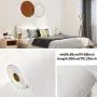 6 Rolls Thick 3D Vinyl Adhesive Wallpaper - Waterproof, Heat Insulating, Easy Peel & Stick for Ceilings and Walls, 110.24