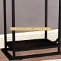 1pc 11 Bottle Wine Bakers Rack, 5 Tier Freestanding Wine Rack With Hanging Wine Glass Holder And Storage Shelves, Wine Storage Home Bar For Liquor And Wine Storagefor Kitchen, Dining Room, Valentine Home Decor Gifts, Utility Racks