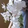 9-Head Lifelike Artificial Orchid Flowers, Plastic Phalaenopsis Plant for Anniversary, Wedding, Engagement, Home Decor - No Container Included 9-Head Lifelike Artificial Orchid Flowers, Plastic Phalaenopsis Plant for Anniversary, Wedding, Engagement, Home Decor - No Container Included