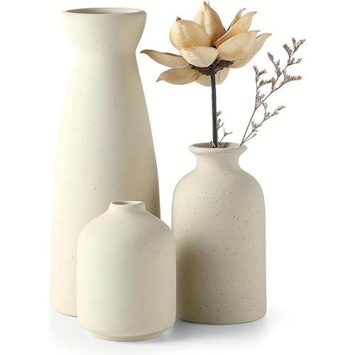 3pcs Set of Ceramic Vases