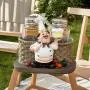 Super Cooler Salz- und Pfefferflasche mit Kochstatuenhalter & Harzgewichts-Gewürzhalter – Lebensmittel-sicheres Küchen-Dekor, Rugby, Hot Dogs & Superhelden-Thema, Perfekt für Restaurants & Zuhause – Modisch!