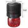 Mason Jar Vacuum Sealer Kit - 16 Jar Lids Included, for Wide-Mouth & Regular-Mouth Mason Jars, Food Saver Vacuum Canning Sealer Machine for Home Preservation