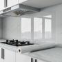Glossy Marble Peel & Stick Wallpaper - Waterproof, Oil-Resistant For Kitchen Backsplash, Bedroom, Living Room & Furniture Makeover - Easy Apply Home Decor For DIY Enthusiasts & Home Decorators, Home Decor Upgrade | Sleek Finish Decor
