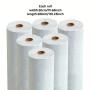 6 Rolls Thick 3D Vinyl Adhesive Wallpaper - Waterproof, Heat Insulating, Easy Peel & Stick for Ceilings and Walls, 110.24