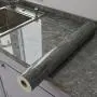 Glänzende Marmor-Aufkleberfolie – Wasserdicht, Ölbeständig für Küche, Schlafzimmer, Wohnzimmer & Möbel-Umbau – Einfache Anwendung für Heimdekoration – DIY-Enthusiasten & Heimdekoration – Dekor-Upgrade | Elegantes Finish