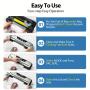 Beelicious 50% Compact Vacuum Sealer Machine - Automatic Air Sealing System with Build-In Cutter, Moist Mode, Air Suction Hose, LED Indicator, Quiet, Starter Kit, Sous Vide