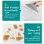 6 Rolls Thick 3D Vinyl Adhesive Wallpaper - Waterproof, Heat Insulating, Easy Peel & Stick for Ceilings and Walls, 110.24