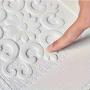 [3D Wall Tile Sticker] 50pcs/100pcs/200pcs 3D Wall Tile Sticker - Foam Self-Adhesive Anti-Collision Wallpaper - Waterproof Moisture-Proof Ceiling Sticker, Easy To Stick And Peel, Easy To Clean And Free Cutting, For Kitchen Living Room Bathroom Corridor