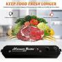 [Vacuum Sealer, Kitchen Essential] 1pc Vacuum Sealer - Two-in-One Bag Sealer, 50 Free Vacuum Storage Bags, Kitchen Essential for Food Storage and Preservation - Keep Food Fresh, Button Operation, Christmas Gift Idea