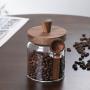 [Glass Storage Jars] 3pcs Glass Storage Jars With Spoons - Coffee, Candy, Biscuit, Tea, Snack, Seasoning, Salt, Pepper Jars