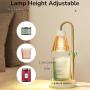 [JACKYLED Warmer] JACKYLED 2-Pack Candle Warmer Lamp | Electric Candle Lamp Warmer, Mothers Day Gifts For Mom, House Warming Gifts, New Home Bedroom Decor, Dimmable Wax Melt Warmer For Scented Wax, Mother's Day Gift