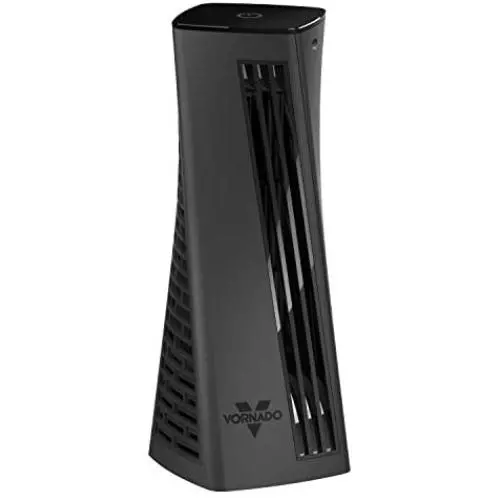 Vornado HELIX1 Persönlicher Turlaubzug mit 3 Geschwindigkeitsstufen, Touch-Bedienung, kleinem Fußabdruck, Schwarz