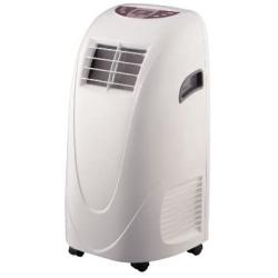 GLOBAL AIR 10,000 BTU Portable Air Conditioner Cooling /Fan with Remote Control in White