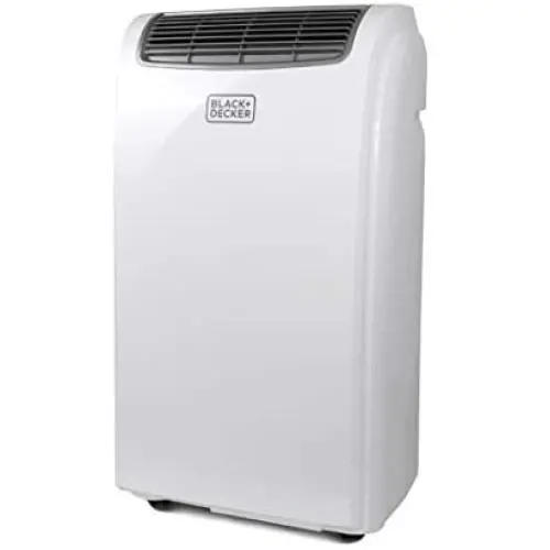 BLACK+DECKER BPACT08WT Portable Air Conditioner with Remote Control, 5,000 BTU DOE (8,000 BTU ASHRAE), Cools Up to 150 Square Feet, White BLACK+DECKER BPACT08WT Portable Air Conditioner with Remote Control, 5,000 BTU DOE (8,000 BTU ASHRAE), Cools Up to 150 Square Feet, White