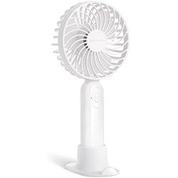 Handheld Fan Portable Held Fan, USB Rechargeable Mini Desk Fan 3 Speed Adjustable, Small Portable Fan for Car Travel Outdoor Camping Office