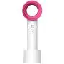Fantexy Tragbarer USB-Aufladbarer Mini-Ventilator, Augenbrauen-Ventilator-Trockner, Blattenloser Handheld-Ventilator für Augenbrauenverlängerungen, Kleiner Luftbläser-Ventilator für Augenbrauenverlängerungen (Weiß)