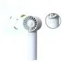 Vent Manuel Portable Monsieur Lei, Petit Ventilateur Personnel Rechargeable par USB, 3 Vitesses Réglables, Ventilateur de Main pour Filles, Femmes, Hommes, Maison, Bureau, Intérieur, Extérieur (Blanc) Vent Manuel Portable Monsieur Lei, Petit Ventilateur Personnel Rechargeable par USB, 3 Vitesses Réglables, Ventilateur de Main pour Filles, Femmes, Hommes, Maison, Bureau, Intérieur, Extérieur (Blanc)