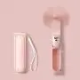 Handheld Fan with 4800 mAh Powerbank Max 46 Hours Runtime,Pocket Fan Portable Battery Operated or USB Powered Folding Personal Fan,3 Speeds,Enhanced Airflow,Rechargeable Quiet Mini Fan-Pink Handheld Fan with 4800 mAh Powerbank Max 46 Hours Runtime,Pocket Fan Portable Battery Operated or USB Powered Folding Personal Fan,3 Speeds,Enhanced Airflow,Rechargeable Quiet Mini Fan-Pink