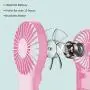 Mini Handheld Fan ,Portable Fan,Speed Adjustable Desk Fan with USB Rechargeable Battery Operated, Cooling Hanging Fan (pink) Mini Handheld Fan ,Portable Fan,Speed Adjustable Desk Fan with USB Rechargeable Battery Operated, Cooling Hanging Fan (pink)