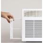 GE AHV05LZ Window Air Conditioner with 5050 BTU Cooling Capacity, 115 Volts in White OPEN BOX