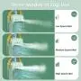 Tragbarer Luftkühler, Mini-Ventilator mit Luftbefeuchter, 3 Windstufen und 3 Sprühmodi, Tragbarer Luftkühler mit Griff für Schlafzimmer/Büro/Dorm/Camping