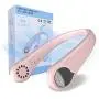Tragbarer Nacken-Ventilator, Persönlicher Ventilator, Geschenkidee für Mütter, 2,5–6 Stunden, Mini-Ventilator, Geschenkidee für Frauen, kleiner Mini-Schreibtischventilator, 3 Geschwindigkeiten, Peabownn-Pink
