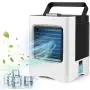 Portable Air Conditioner, Evaporative Personal Desk Fan, Quiet Air Cooler Misting Fan, 3 Wind Speed Desktop Air Conditioner Fan for Home, Office, Room Portable Air Conditioner, Evaporative Personal Desk Fan, Quiet Air Cooler Misting Fan, 3 Wind Speed Desktop Air Conditioner Fan for Home, Office, Room