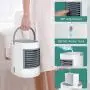 Refroidisseur Portable d'Air, Ventilateur Personnel de Bureau Évaporatif, Misteur Fan Ventilateur Bruyant, Ventilateur de Bureau 3 en 1 USB Sans Fil avec Poignée Portable pour Maison Bureau Office Refroidisseur Portable d'Air, Ventilateur Personnel de Bureau Évaporatif, Misteur Fan Ventilateur Bruyant, Ventilateur de Bureau 3 en 1 USB Sans Fil avec Poignée Portable pour Maison Bureau Office