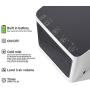 Portable Air Conditioner Fan, Evaporative Air Cooler, Fast Cooling, Built in 3000mAh Battery, USB Rechargeable, with Timer, Quiet, 3 Speeds, Air Filter, for Home, Office and Room