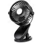 Clip on fan, Stroller Fan for Baby, Mini USB Portable Fan for Bed, Travelling with Rechargeable 2500mA Battery 360° Rotation Clip on fan, Stroller Fan for Baby, Mini USB Portable Fan for Bed, Travelling with Rechargeable 2500mA Battery 360° Rotation