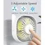 Vent de Bureau Personnel Petit Silencieux USB, Mini Ventilateur Portátil de Table pour la Chambre, la Nuit, la Table de Nuit, 3 Vitesse Ajustable, Rotatif, Antidérapant, Refroidissement Rapide pour la Maison, le Bureau, le Dôme, le Travail, les Voyages (R Vent de Bureau Personnel Petit Silencieux USB, Mini Ventilateur Portátil de Table pour la Chambre, la Nuit, la Table de Nuit, 3 Vitesse Ajustable, Rotatif, Antidérapant, Refroidissement Rapide pour la Maison, le Bureau, le Dôme, le Travail, les Voyages (R