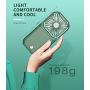 Portable Handheld Mini Fan, Digi Marker 5 in 1 Foldable USB Rechargeable Mini Fan ,3000 mAh Power Bank 3 Speeds Hanging Neck Cooling Fan (Green)