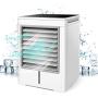 YouGottaIt Portable Air Conditioner, Rechargebable Evaporative Air Cooler with Humidifier, Timing & Oscillation Function, Personal Air Conditioner Fan for Small Room Office Camping Car Bedroom