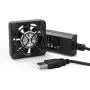 Ventilateur USB ELUTENG 40mm avec Contrôle de 3 Vitesses, 5V Max 5300RPM, Flux d'Air Élevé, Ventilateur de Refroidissement VR Compatible pour Armoires PC, Console Playstation, DVR Ventilateur USB ELUTENG 40mm avec Contrôle de 3 Vitesses, 5V Max 5300RPM, Flux d'Air Élevé, Ventilateur de Refroidissement VR Compatible pour Armoires PC, Console Playstation, DVR