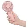 Mini Handheld-Ventilator, Augenbrauen-Ventilator mit USB-Aufladung, 3-Stufen-Persönlichen Ventilator mit 6-15 Stunden Betrieb für Outdoor-Aktivitäten, Sommergeschenke für Männer und Frauen