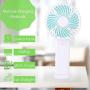 Orapink Mini Handheld Fan,USB Fan Rechargeable 2400mAh,Desktop Fan with 3 Speeds,Portable Fan for Home Travel Office Sport Outdoor School