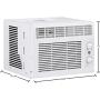 GE AHV05LZ Window Air Conditioner with 5050 BTU Cooling Capacity, 115 Volts in White OPEN BOX