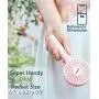 HonHey Handheld Fan, Super Mini Personal Fan With Rechargeable Battery Operated And 3 Adjustable Speed, Portable Hand Held Fan For Girls Women Kids Outdoor Travelling Or Indoor Office Home Eyelash Fan