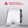 Personal Air Cooler, Portable Air Conditioner Fan USB Desk Fan with 3 Speeds for Office, Air Cooler for Home & Travel, USB Charging, Super Quiet