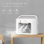 Climatiseur Portable 3 en 1 MIKOSI, Ventilateur Rafraîchissant, Mini Humidificateur Brosse à Bulle avec Lumière LED et Batterie Rechargeable 4000mAh pour Pièce Bureau Voyage Climatiseur Portable 3 en 1 MIKOSI, Ventilateur Rafraîchissant, Mini Humidificateur Brosse à Bulle avec Lumière LED et Batterie Rechargeable 4000mAh pour Pièce Bureau Voyage