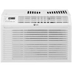 LG 6,000 BTU 115V Window Air Conditioner with Remote Control, White