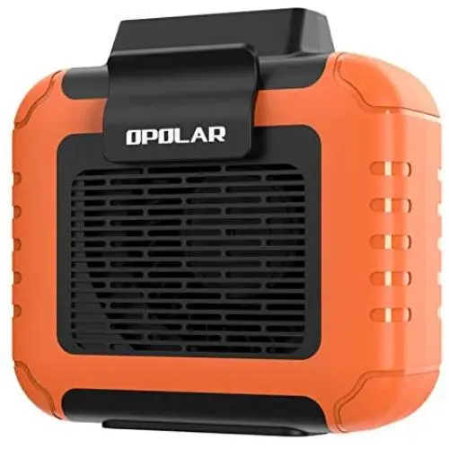 Vent Personnel Miniature à Clip Ventre/Collier 2 en 1, Flux d'Air Puissant 6200RPM, Batterie Rechargeable 6000mAh, Ventilateur Portatif à Clip pour Ceinture/Vêtement pour Camping, Travail et Extérieur Vent Personnel Miniature à Clip Ventre/Collier 2 en 1, Flux d'Air Puissant 6200RPM, Batterie Rechargeable 6000mAh, Ventilateur Portatif à Clip pour Ceinture/Vêtement pour Camping, Travail et Extérieur