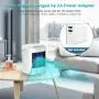 Refroidisseur d'air personnel Hiteenyian, Ventilateur avec Poignée, Refroidisseur Evaporatif & Humidificateur pour Pièce Bureau Table Extérieure, 3 Vitesse Refroidisseur d'air personnel Hiteenyian, Ventilateur avec Poignée, Refroidisseur Evaporatif & Humidificateur pour Pièce Bureau Table Extérieure, 3 Vitesse