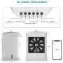 Refroidisseur d'air personnel Hiteenyian, Ventilateur avec Poignée, Refroidisseur Evaporatif & Humidificateur pour Pièce Bureau Table Extérieure, 3 Vitesse Refroidisseur d'air personnel Hiteenyian, Ventilateur avec Poignée, Refroidisseur Evaporatif & Humidificateur pour Pièce Bureau Table Extérieure, 3 Vitesse