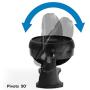 Honeywell HT-900 TurboForce Air Circulator Fan Black, Small