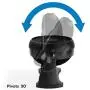 Honeywell HT-900 TurboForce Luftzirkulatoren Ventilator Schwarz, Klein