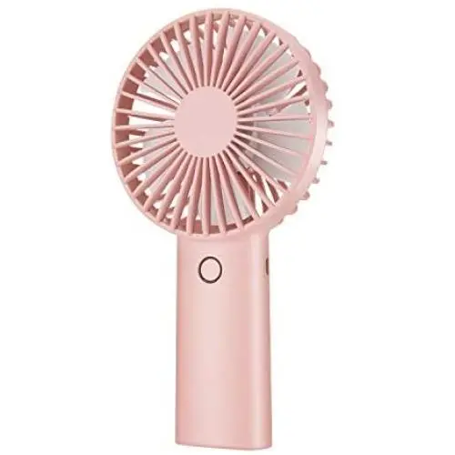 Mini Handheld-Ventilator, Augenbrauen-Ventilator mit USB-Aufladung, 3-Stufen-Persönlichen Ventilator mit 6-15 Stunden Betrieb für Outdoor-Aktivitäten, Sommergeschenke für Männer und Frauen