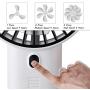 Handheld Fan,with Cell Phone Holder,Ajustable Angle Wind Small,Mini USB Fan Portable Personal Desk Desktop Fan 3 Speed Rechargeable Battery Up to 7 Hours for Outdoor,Camping,Hiking,Office(White)