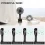 SkyGenius Rechargeable Handheld Fan Battery Operated, Mini Fan USB Powered Small Personal Fan Portable Little Fan for Kids Girls Women Travel Indoor Outdoor SkyGenius Rechargeable Handheld Fan Battery Operated, Mini Fan USB Powered Small Personal Fan Portable Little Fan for Kids Girls Women Travel Indoor Outdoor